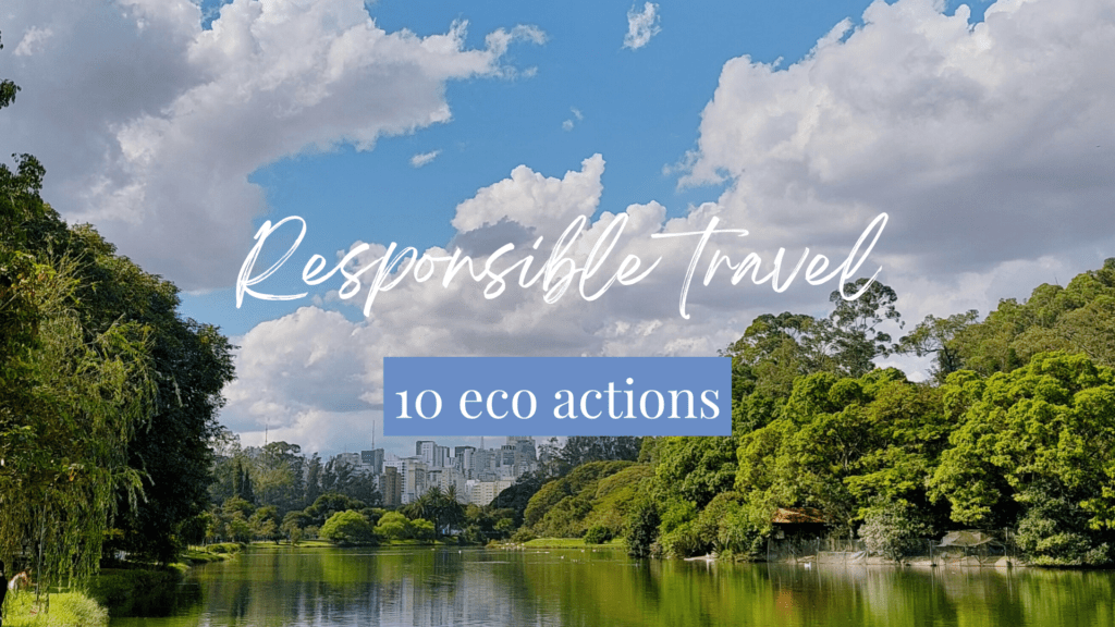 travel responsibly