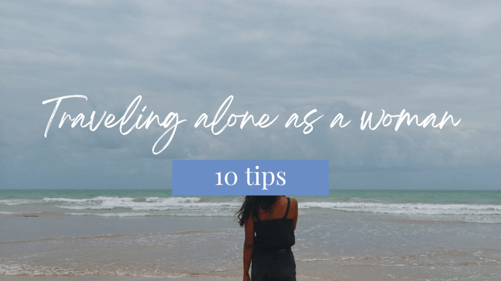 tips to travel alone
